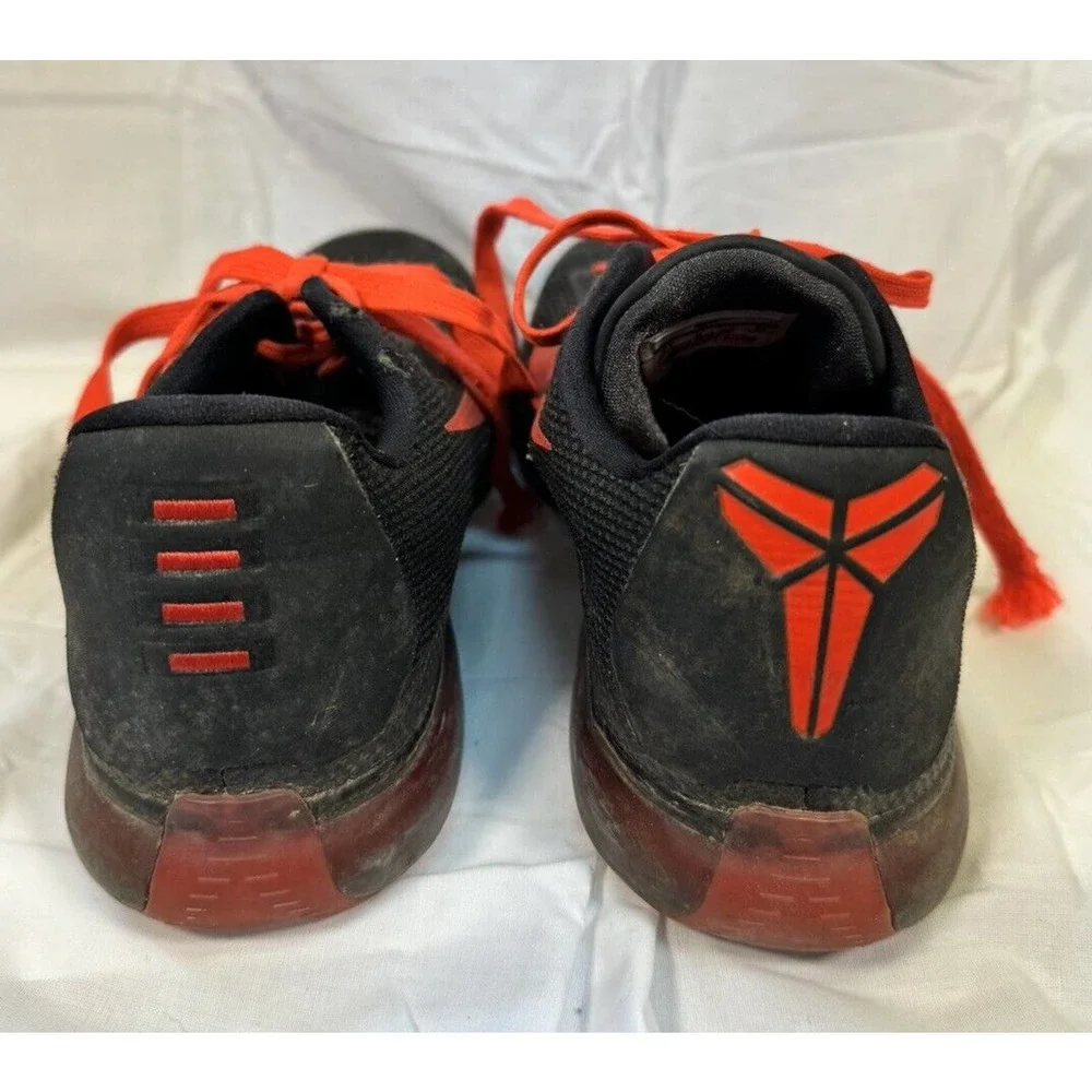 Nike Boys Kobe 10 726067-060‎ Black Running Shoes Sneakers Size 7Y - Size 8.5 W